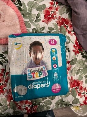Premium Diapers Size 3 - Teal